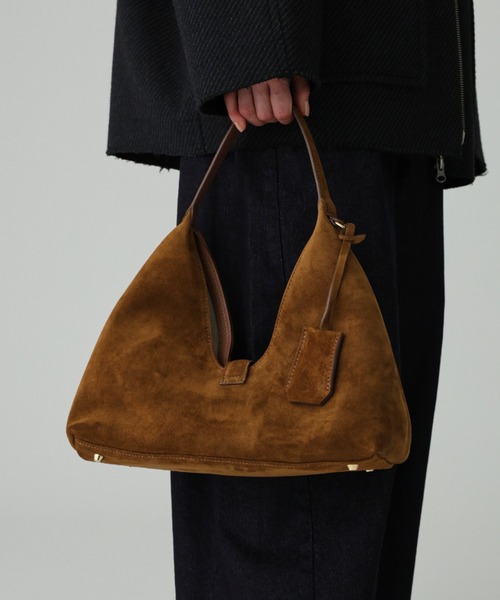 CHRISTIAN VILLA（クリスチャンヴィラ）の「【CHRISTIAN VILLA】Triangle BAG（ハンドバッグ・レディース・ブラウン/グレイッシュベージュ・フリー）」の3枚目の写真
