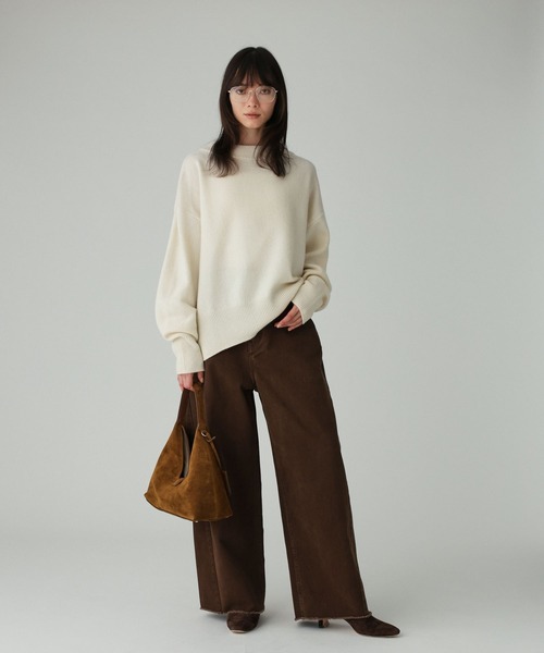 CHRISTIAN VILLA（クリスチャンヴィラ）の「【CHRISTIAN VILLA】Triangle BAG（ハンドバッグ・レディース・ブラウン/グレイッシュベージュ・フリー）」の7枚目の写真