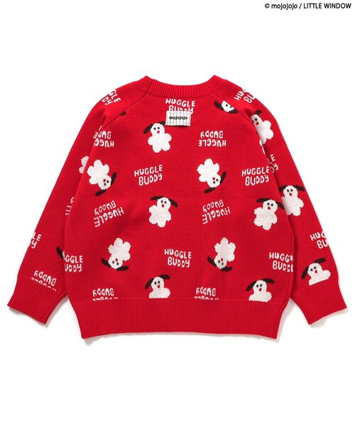 BREEZE(ブリーズ)の「mojojojo総柄セーター(ニット/セーター・キッズ・アイボリー/レッド・90/100/120)」の14枚目の写真