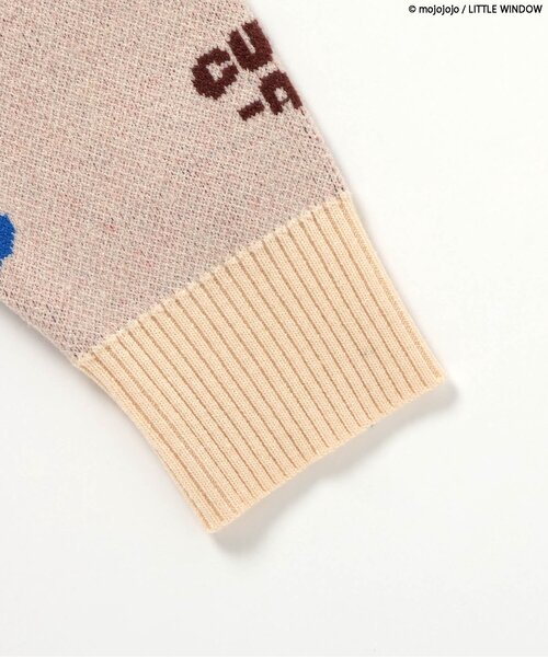 BREEZE(ブリーズ)の「mojojojo総柄セーター(ニット/セーター・キッズ・アイボリー/レッド・90/100/120)」の17枚目の写真