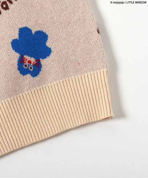 BREEZE(ブリーズ)の「mojojojo総柄セーター(ニット/セーター・キッズ・アイボリー/レッド・90/100/120)」の18枚目の写真