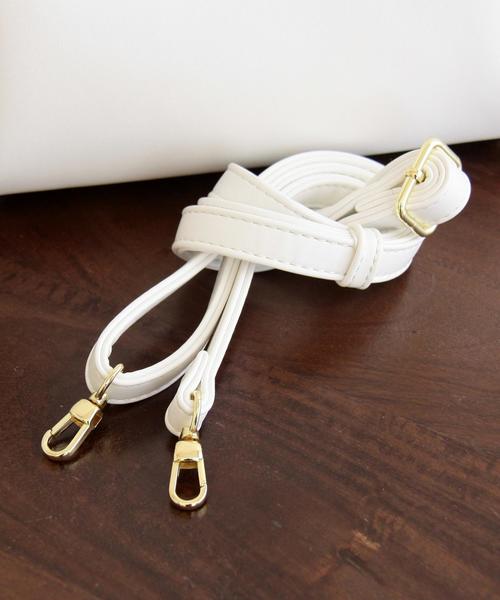 BEAUTY&YOUTH UNITED ARROWS(ビューティーアンドユースユナイテッドアローズ)の「【2WAY】BY∵ ベルトハンドルトート ◆(トートバッグ・レディース・ホワイト/ネイビー/ライトピンク/ベージュ/レッド/ワインレッド/ブラック/グレー・フリ-)」の9枚目の写真