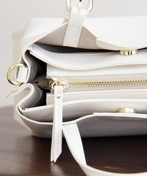 BEAUTY&YOUTH UNITED ARROWS(ビューティーアンドユースユナイテッドアローズ)の「【2WAY】BY∵ ベルトハンドルトート ◆(トートバッグ・レディース・ホワイト/ネイビー/ライトピンク/ベージュ/レッド/ワインレッド/ブラック/グレー・フリ-)」の18枚目の写真