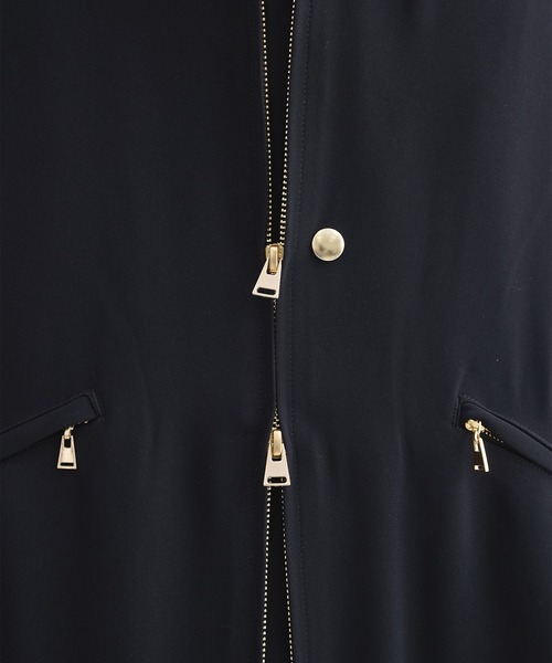 CULLNI(クルニ)の「【CULLNI】別注 MA-1(ブルゾン・メンズ・ブラック/ブラック系その他2/ベージュ・1/2)」の14枚目の写真