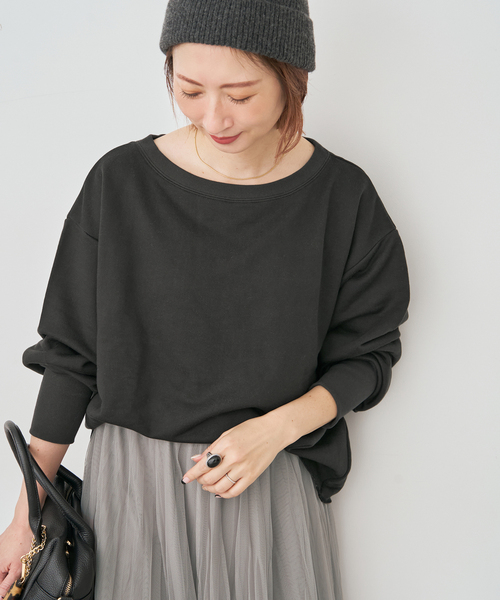 ボートネックスウェット ボートネックスウェット（スウェット）｜Spick & Span（スピック