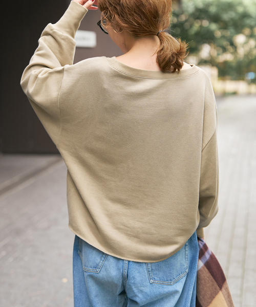 ボートネックスウェット（スウェット）｜Spick & Span（スピックアンド