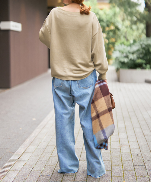 ボートネックスウェット ボートネックスウェット（スウェット）｜Spick & Span（スピック