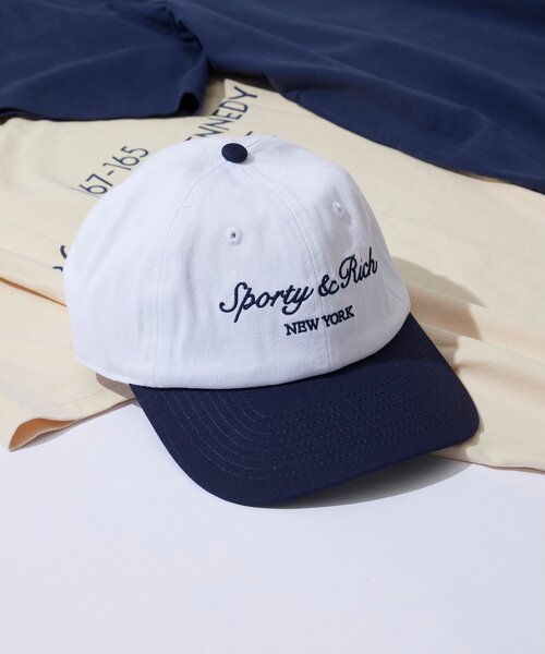 セール】【Sporty&Rich】Syracuse Hat（キャップ）｜SPORTY&RICH