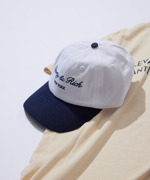 SPORTY&RICH（スポーティアンドリッチ）の「【Sporty&Rich】Syracuse Hat（キャップ・レディース・ホワイト・FREE）」の3枚目の写真