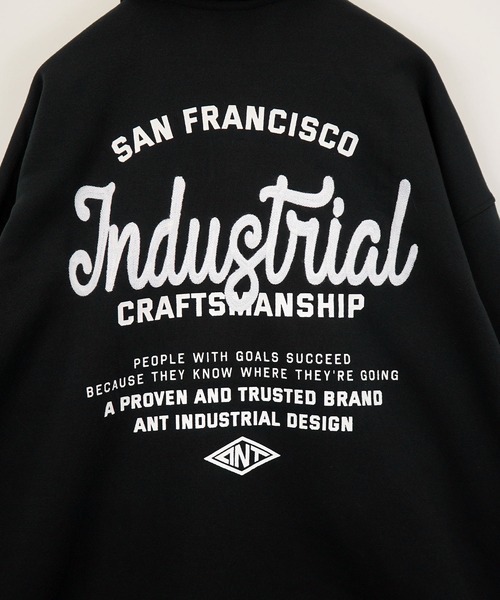 GROOVY STORE】ビッグサイズ スウェット コーチジャケット 裏起毛