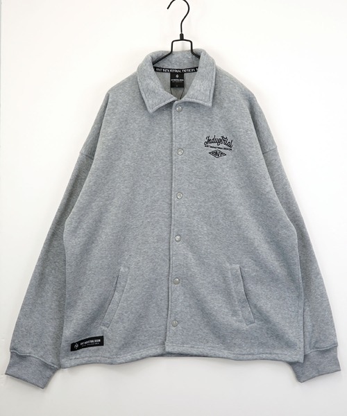 セール】【GROOVY STORE】ビッグサイズ スウェット コーチジャケット