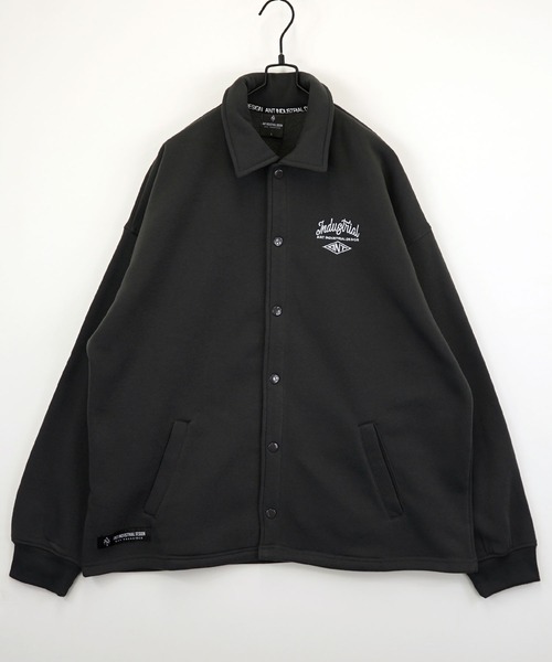 GROOVY STORE】ビッグサイズ スウェット コーチジャケット 裏起毛