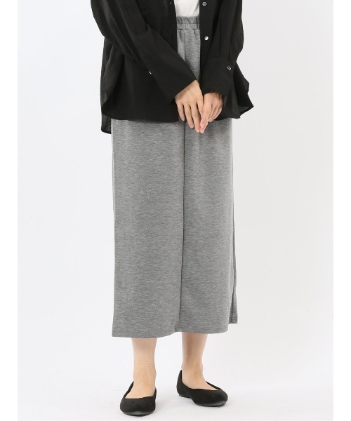 m.f.editorial（エムエフエディトリアル）の「【ストレッチ】m.f.エディトリアル レディース ポンチ タイトスカート（スカート・レディース・ブラック/グレー系その他2・MEDIUM）」の2枚目の写真