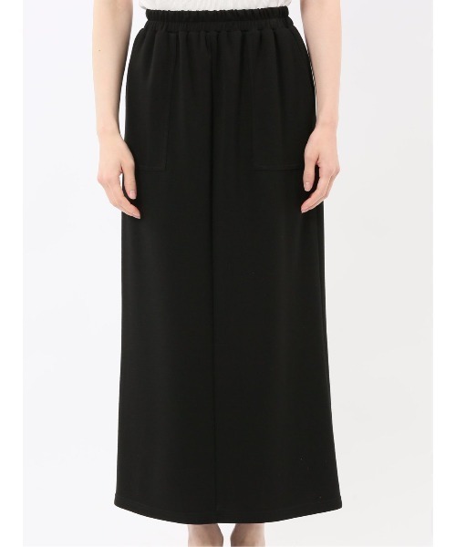 m.f.editorial（エムエフエディトリアル）の「【ストレッチ】m.f.エディトリアル レディース ポンチ タイトスカート（スカート・レディース・ブラック/グレー系その他2・MEDIUM）」の7枚目の写真