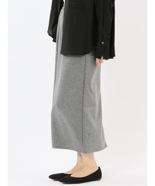 m.f.editorial（エムエフエディトリアル）の「【ストレッチ】m.f.エディトリアル レディース ポンチ タイトスカート（スカート・レディース・ブラック/グレー系その他2・MEDIUM）」の19枚目の写真