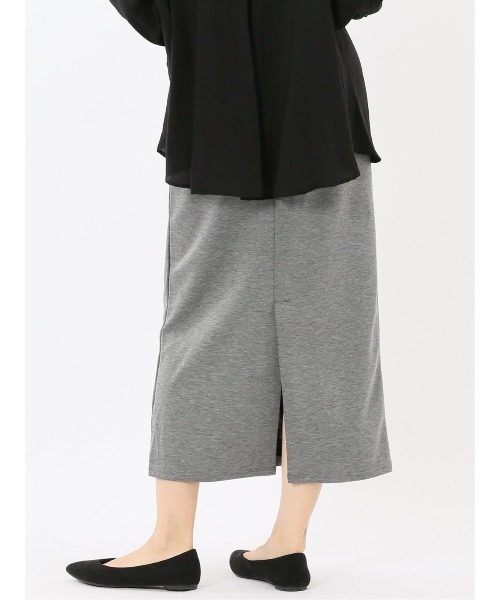 m.f.editorial（エムエフエディトリアル）の「【ストレッチ】m.f.エディトリアル レディース ポンチ タイトスカート（スカート・レディース・ブラック/グレー系その他2・MEDIUM）」の20枚目の写真