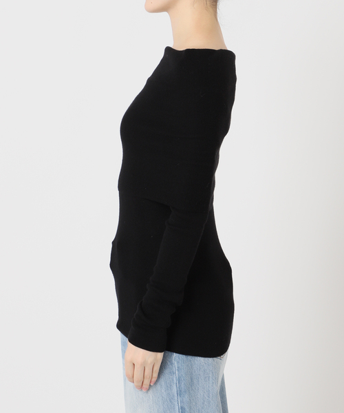 plage(プラージュ)の「《代官山店・WEB限定》LE PETIT PULLE / ル プティ プレ BARDOT NECKLINE ニット(ニット/セーター・レディース・ブラック・FREE)」の10枚目の写真