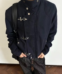 CROPPED EYELET DENIM ジャケット（デニムジャケット）｜LAGUA GEM