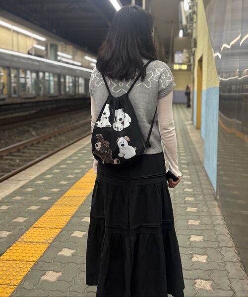 ROCKCAKE(ロックケーキ)の「Flower Cowichan Cardigan - Black/Black(カーディガン/ボレロ・レディース・その他・SMALL)」の11枚目の写真