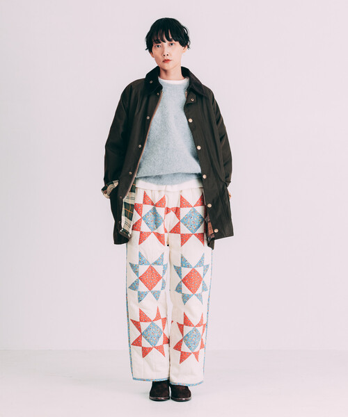 Freada(フリーダ)の「Freada/フリーダ インド 星柄 キルティングパンツ(その他パンツ・レディース・ブラック/ホワイト・ONE SIZE)」の10枚目の写真