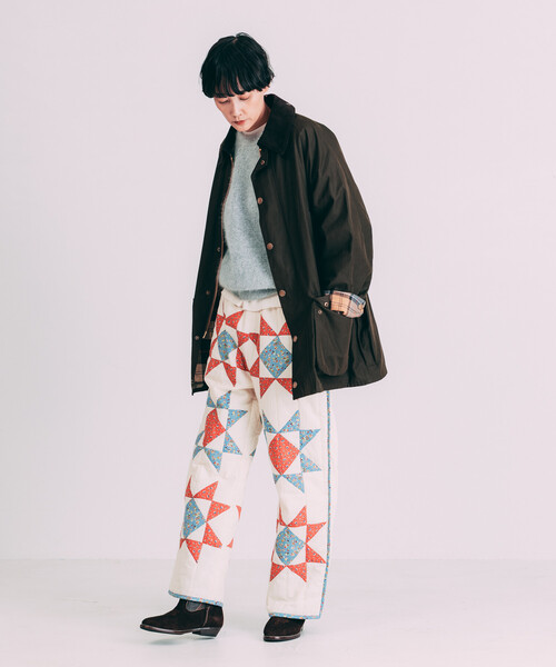 Freada(フリーダ)の「Freada/フリーダ インド 星柄 キルティングパンツ(その他パンツ・レディース・ブラック/ホワイト・ONE SIZE)」の13枚目の写真
