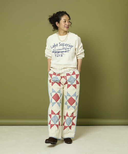 セール】Freada/フリーダ インド 星柄 キルティングパンツ（その他