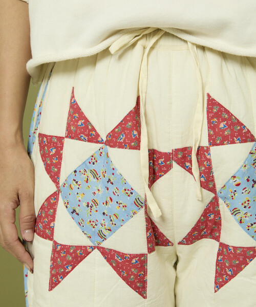 セール】Freada/フリーダ インド 星柄 キルティングパンツ（その他