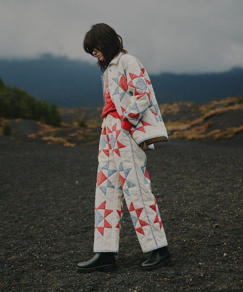 セール】Freada/フリーダ インド 星柄 キルティングパンツ（その他