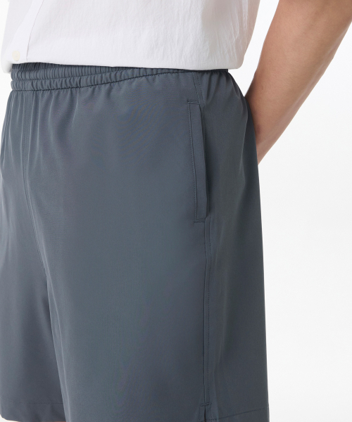 MUSINSA STANDARD（ムシンサスタンダード）の「エッセンシャルスイムショーツ [ブルーグレー]（その他パンツ・メンズ・その他・34/32/30/26/28/40/38/42/36）」の4枚目の写真