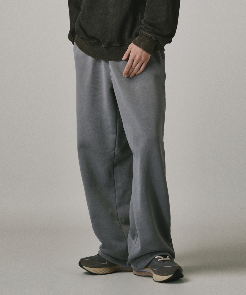Verdnt（バーダント）の「(裏起毛)ベーシックワイドスウェットパンツ[グレー]（スウェットパンツ・レディース・その他・SMALL/MEDIUM/LARGE）」の10枚目の写真
