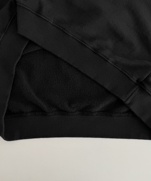 CANAL JEAN(キャナルジーン)の「Lakey Park オーバーサイズロゴトレーナー(スウェット・レディース・ブラック/ヘザーグレー・ONE SIZE)」の14枚目の写真