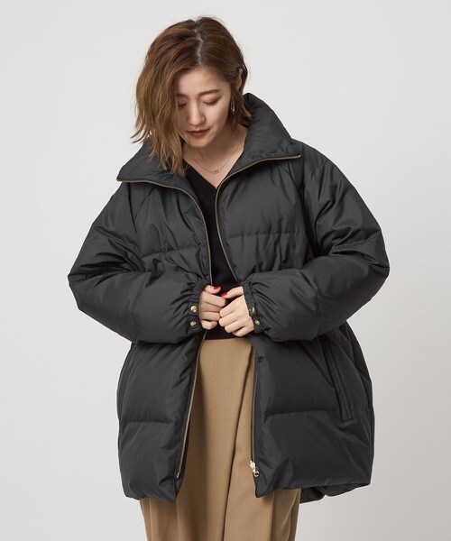 conte＞ミリタリー リバーシブル ダウンジャケット（ダウンジャケット