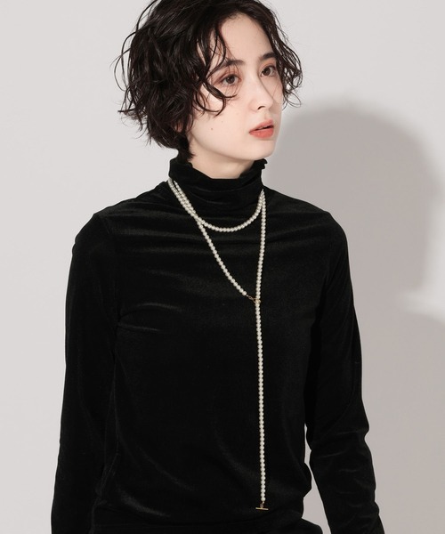 GEORGE'S（ジョージズ）の「ロングパールネックレス（ネックレス・レディース・ホワイト・FREE）」の9枚目の写真