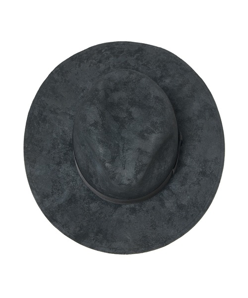 MSML（エムエスエムエル）の「HAND PIGMENT WOOL HAT（ハット・メンズ・ブラック・M/L）」の4枚目の写真