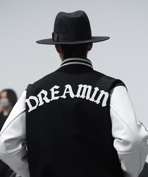 MSML（エムエスエムエル）の「HAND PIGMENT WOOL HAT（ハット・メンズ・ブラック・M/L）」の6枚目の写真