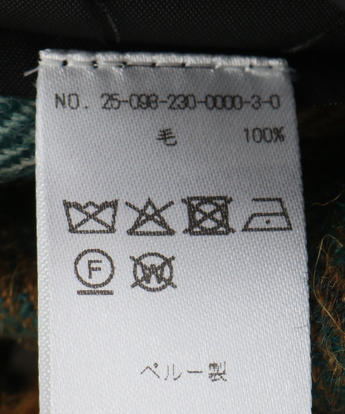 FRAMeWORK（フレームワーク）の「MAGNIBERG Queen Scarf（マフラー・レディース・キャメル/イエロー/ブルー系その他・FREE）」の10枚目の写真