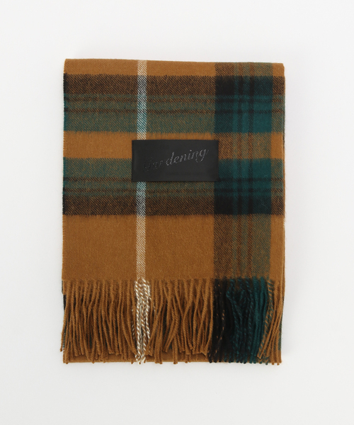 FRAMeWORK（フレームワーク）の「MAGNIBERG Queen Scarf（マフラー・レディース・キャメル/イエロー/ブルー系その他・FREE）」の11枚目の写真