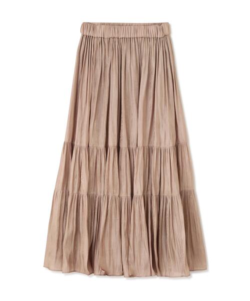 FREE'S MART（フリーズマート）の「◇シャイニーティアードスカート（スカート・レディース・ホワイト/ブラック/ブルー/ベージュ系その他/ベージュ系その他2・MEDIUM/SMALL）」の16枚目の写真