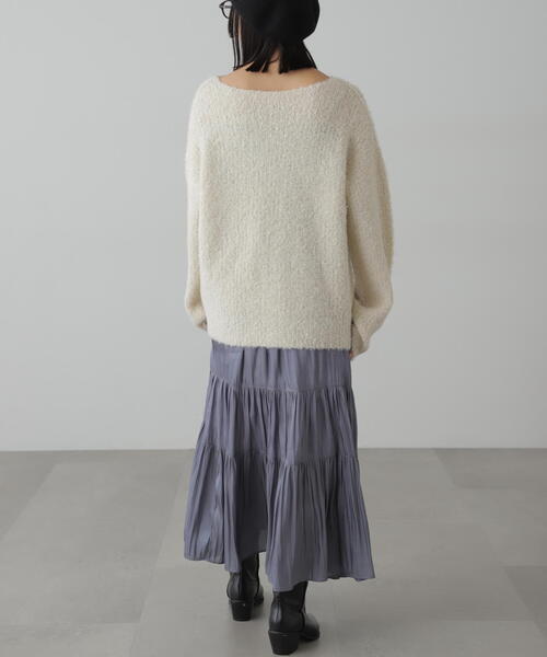 FREE'S MART(フリーズマート)の「◇シャイニーティアードスカート(スカート・レディース・ホワイト/ブラック/ブルー/ベージュ系その他・MEDIUM/SMALL)」の16枚目の写真