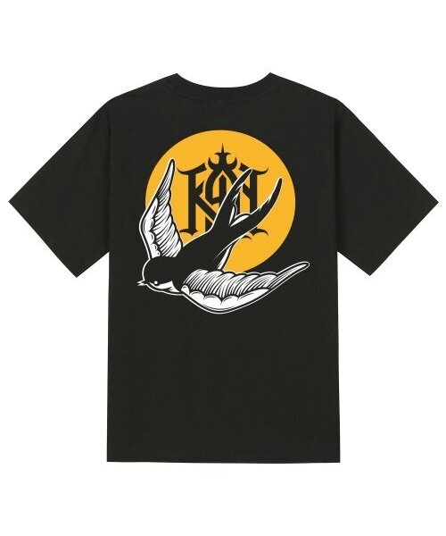 KAN6312(カン6312)の「KTB0022 オールドスクール 半袖Tシャツ - ブラック(Tシャツ/カットソー・メンズ・その他・LARGE/MEDIUM/SMALL/X-LARGE)」の1枚目の写真