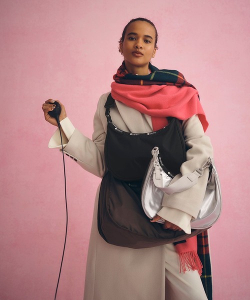 LeSportsac(レスポートサック)の「【LeSportsac for ADAM ET ROPE'】PH N/S CONV HOBO (SOLID)(ショルダーバッグ・レディース・ブラウン/ブラック・FREE)」の12枚目の写真
