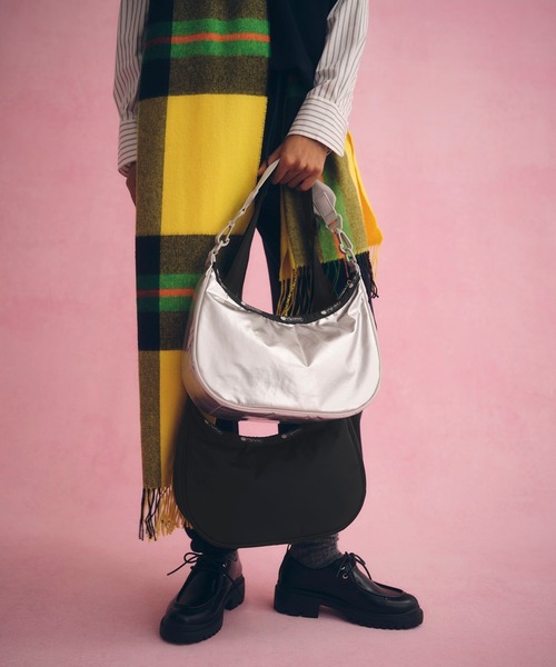 LeSportsac(レスポートサック)の「【LeSportsac for ADAM ET ROPE'】PH N/S CONV HOBO (SOLID)(ショルダーバッグ・レディース・ブラウン/ブラック・FREE)」の16枚目の写真