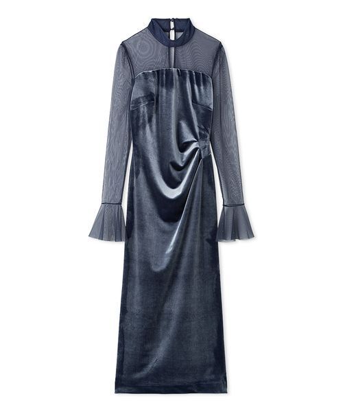 シアードッキングベロアドレス（ワンピース）｜SNIDEL（スナイデル）の