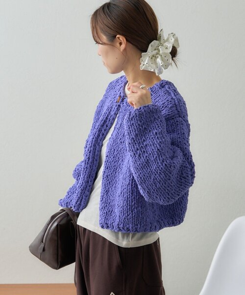 セール】【GEVACO】ショートニットボレロ（カーディガン/ボレロ