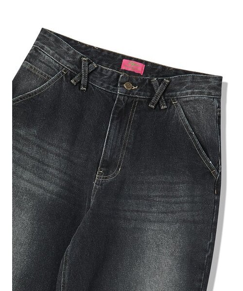 NYXX(エヌワイエックスエックス)の「CAT WASHED DENIM PANTS BLACK WASHED(デニムパンツ・レディース・その他・MEDIUM/SMALL)」の3枚目の写真
