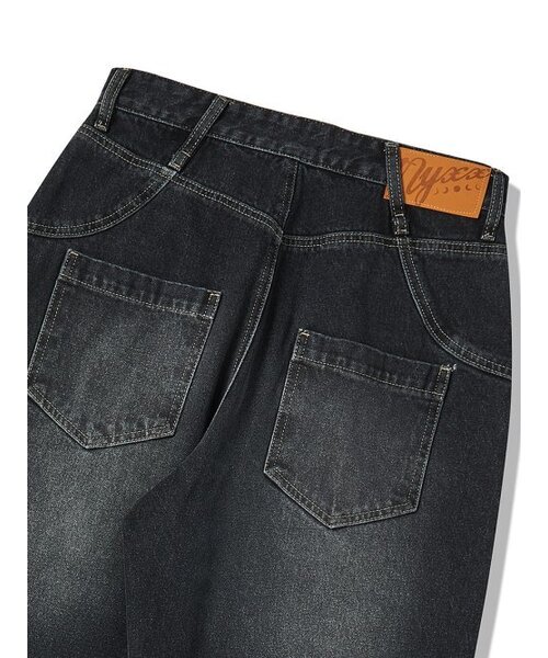 NYXX(エヌワイエックスエックス)の「CAT WASHED DENIM PANTS BLACK WASHED(デニムパンツ・レディース・その他・MEDIUM/SMALL)」の5枚目の写真