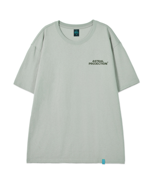 ASTRAL PROJECTION（アストラルプロジェクション）の「[モッシ]コットンルーズフィット半袖Tシャツ_ダスティミント（Tシャツ/カットソー・メンズ・その他・LARGE/MEDIUM/X-LARGE/XX-LARGE）」の3枚目の写真