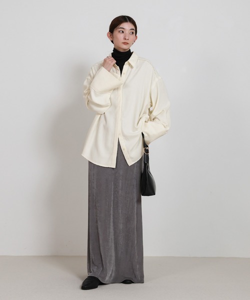 ビックカフスネップオーバーシャツ（シャツ/ブラウス）｜select MOCA