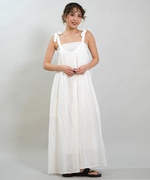 RIKKA FEMME/リッカファム ワンピース リボンワンピ ロング丈 RF6S-1402