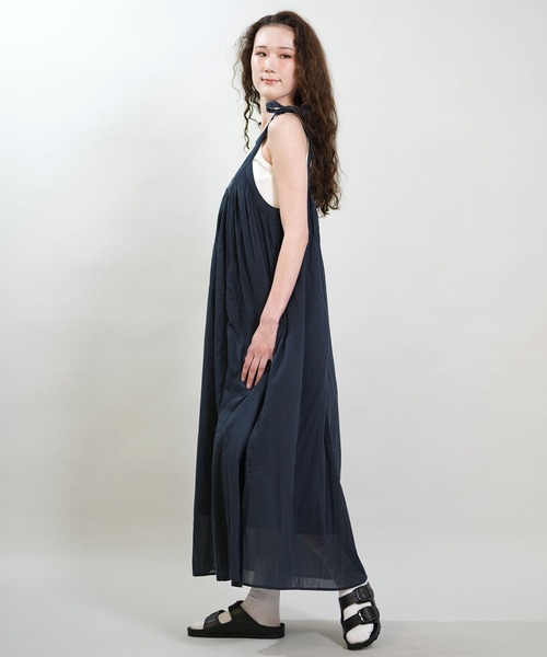 RIKKA FEMME(リッカファム)の「RIKKA FEMME/リッカファム ワンピース リボンワンピ ロング丈 RF6S-1402(ワンピース・レディース・ホワイト/イエロー/ネイビー・FREE)」の13枚目の写真